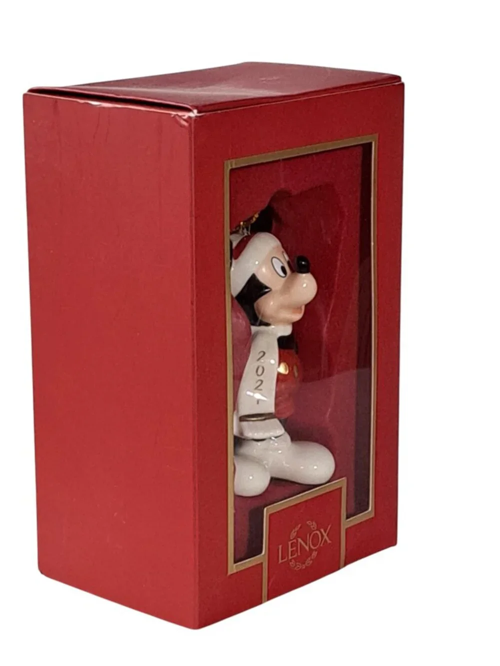 NEW Lenox Disney Showcase Mickey Mouse Winter Outfit Ornament Dated 2021